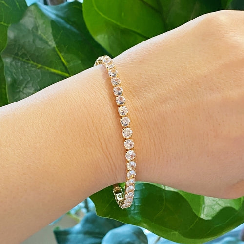 Bracciale Tennis da Donna con Zirconi Luminosi